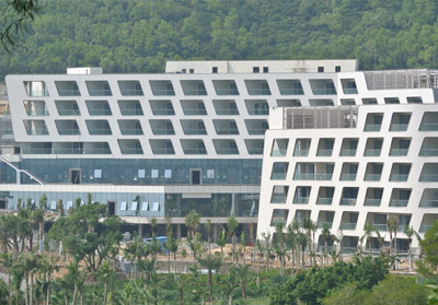 珠海格(ge)力南沙灣大(dà)酒店外牆及(ji)内牆陽台